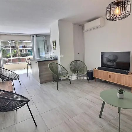 Moderne Climatise En Bord De A Canet, Animaux Admis, Parking Inclus - Fr-1-732-93 Apartment Canet-en-Roussillon