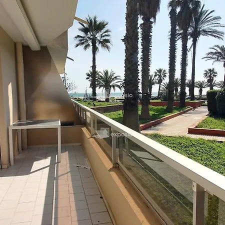 Moderne Climatise En Bord De A Canet, Animaux Admis, Parking Inclus - Fr-1-732-93 *